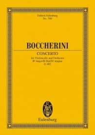 Boccherini: Concerto Bb Major G 482 (Study Score) published by Eulenburg
